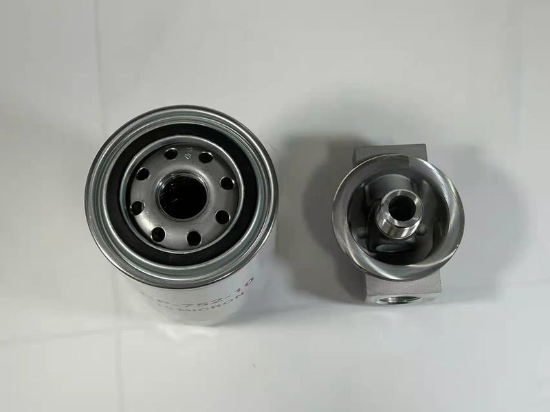 LTZLL فلتر زيت هيدروليكي 10 ميكرون 10 ميكرون 3/4" 15 PSI 20 GPM 200 PSI فلتر زيت هيدروليكي قائم على البترول مع منافذ مؤشر 221006 ‎CP75210 ‎CP-752-10 تجميع فلاتر الزيت - Image 3